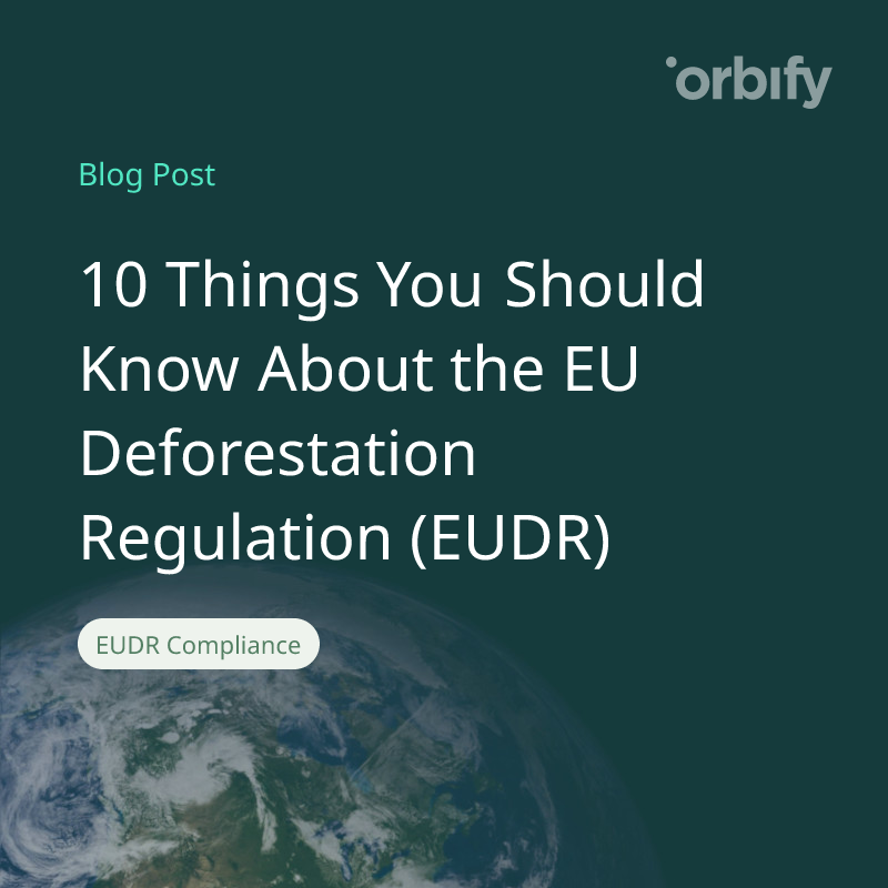10 Things You Should Know About the EU Deforestation Regulation (EUDR)